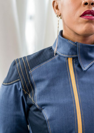 I love the stitching here.